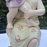 19th Century Hand Painted Dresden Porcelain Candle Stick (13") Image 3