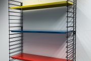 Vintage mid-century spaceage 100% genuine Tomado shelving c1960.