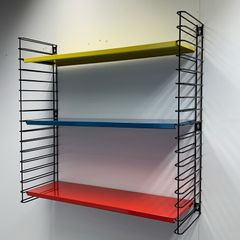 Vintage mid-century spaceage 100% genuine Tomado shelving c1960.