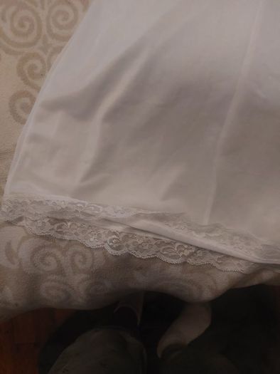 White Full Length Slip