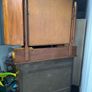 Stamped Harris Lebus Satin Walnut Chest/Dressing Table (c. 1910) - Detachable Mirror Image 8