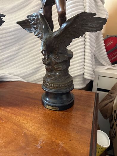 Spelter figurines