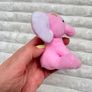 Battat Pink Elephant Plush approx. 10 cm. Used Please see photos Image 7