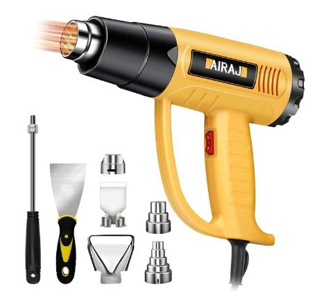 BRAND NEW Temperature Regulating Hot Air Gun Household 2000W Multifunctional Power Tools Heat Gun Set
