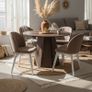 The Sterling Extendable Round Dining Table 100 to 140cm Image 3