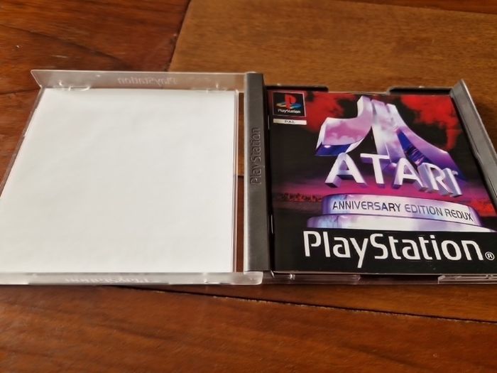Atari Anniversary edition redux PlayStation1 Ps1 PlayStation2 Ps2 games Original