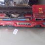 a vintage tin  1950  fire truck made in japan Image 4