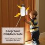 Shackcom Door Window Alarm with Remote Control, 130DB Magnetic Burglar Alert Sensor with Battery, 3 Alarm Sounds/Wireless/Low Power Warning Anti-thief Loud Alarms for Your Home Security System Image 8