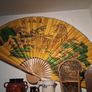 gigantic Mid-century Tiger Fan Image 2
