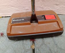 Vintage carpet sweeper