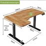 L-shaped Electric Standing Desk Image 2