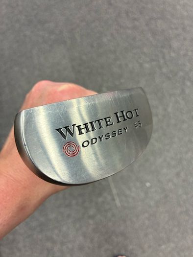 Odyssey white 5 putter Incredible condition 35 inch