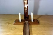 vintage sick call crucifix
