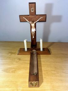 vintage sick call crucifix