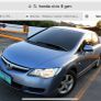 honda civic 8 gen wing mirrors carbon look covers Image 2