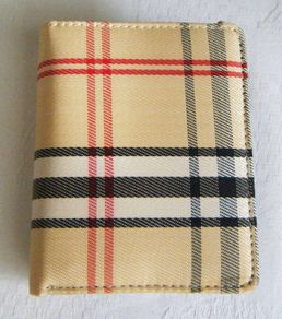 Chess Check Flat Practical Small Ladies Wallet Purse with Credit Cards Slots