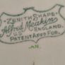 1940 Alfred Meakin vintage large platter. Vegetable dish. Vintage plate ZENITH SHAPE Alfred Meakin U.S ENGLAND. PATENTAPPO Image 4