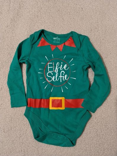 Christmas Baby Cotton bodysuit,  NEW