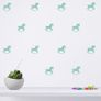Rocking Horse Wall Decals, Kids Wall Art, Rocking Horses Wall Stickers, Rocking Horses Pattern, Vinyl Decal Set, Nursery Decals, Nursery Decor, Baby room decals Image 2