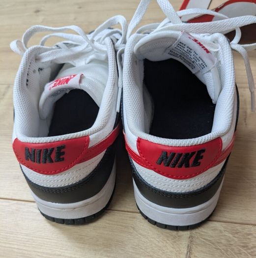Dunk Low Retro "Red Swoosh Panda" sneakers