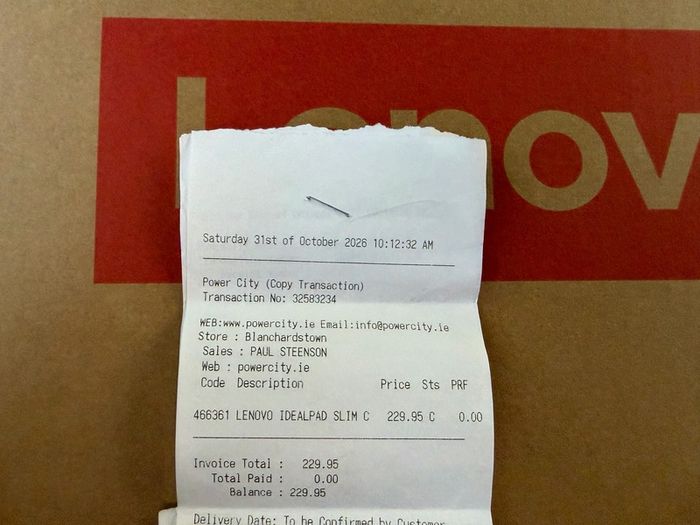 Lenovo IdeaPad Slim 3 Chromebook 14 inches Brand New, Unused, Receipt Included