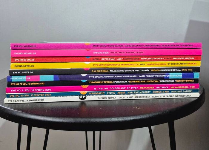 Eye Magazine Bundle  10 Issues Graphic Design, Typography And Visual Culture