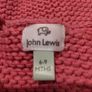 John Lewis Designer Pink Cardigan Image 4