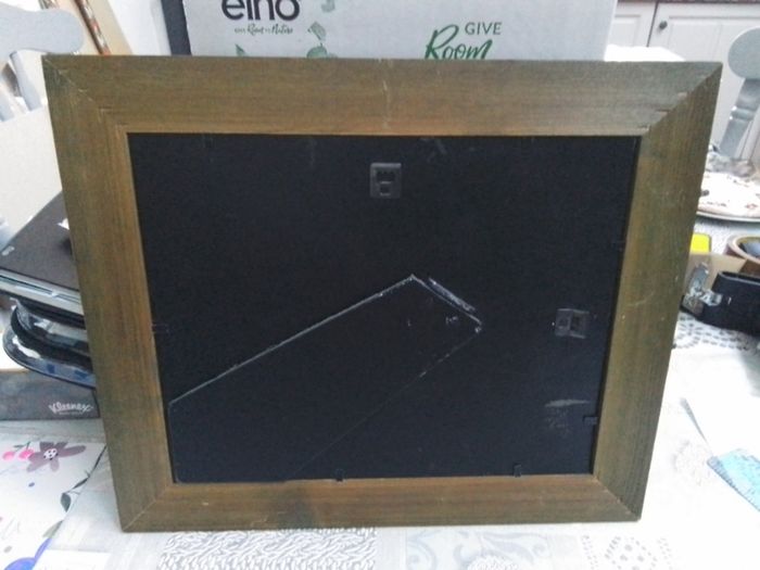 Glazed Wooden Picture Frame