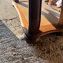 Solid maghoney 2 tier coffee table. Heavy piece Image 2