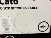 Oxygen Free Solid Copper/ Cat6 U/UTP Outdoor Network Cable 100m Black
