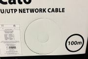Oxygen Free Solid Copper/ Cat6 U/UTP Outdoor Network Cable 100m Black