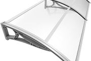 Front Door Canopy Outdoor Awning, Rain Shelter for Back Door, Porch, Patio, Window, 200 x 80 cm