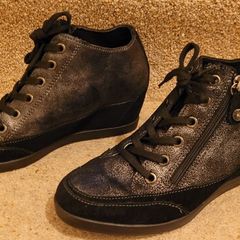 Italian wedge ankle boots