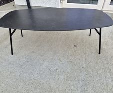 Modern Black Coffee Table-living room