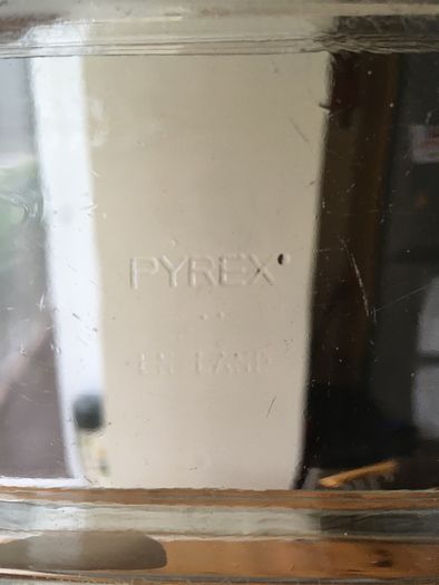 Vintage JAJ Pyrex Butter Dish