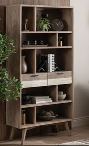 wood bookcase