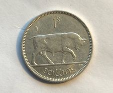 Rare Irish one Shilling