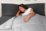 Brentfords Weighted Blanket Adult 4kg Silver Grey 125x150cm - Brand New