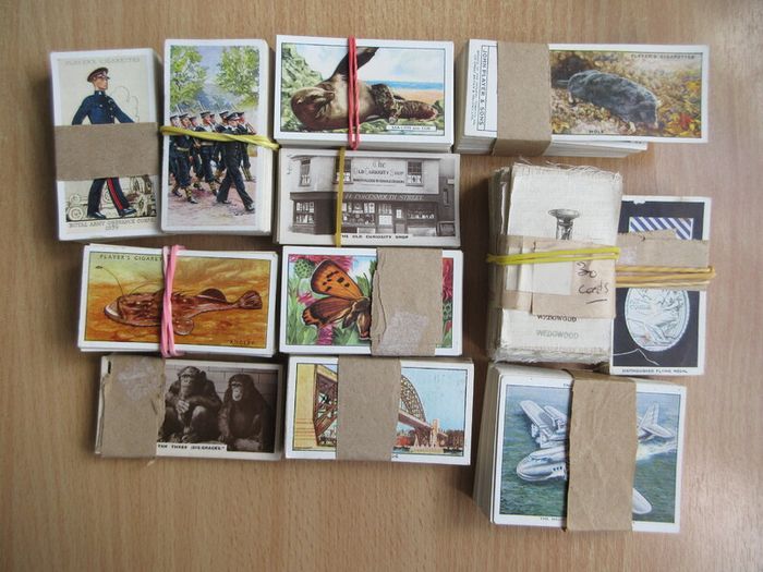 Bulk Lot of Vintage Cigarette Cards Collection of over 1,000 Priced to Sell