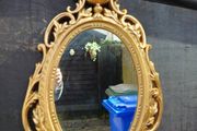 Vintage Gold Framed Mirror
