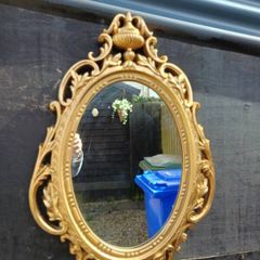 Vintage Gold Framed Mirror