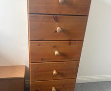 Tall chest of drawers