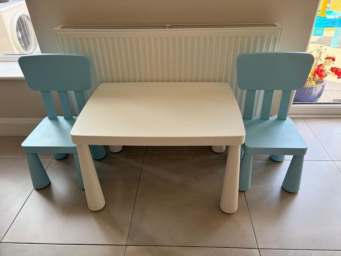 IKEA Mammut table and chairs
