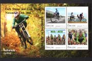2016 Ireland Cork Stamp and Coin Exhibition 12th November 2016 Exhibition Miniature Sheet on Cycling Commemorative Stamp Miniature Sheet Mint Never Hinged (MNH) No 310