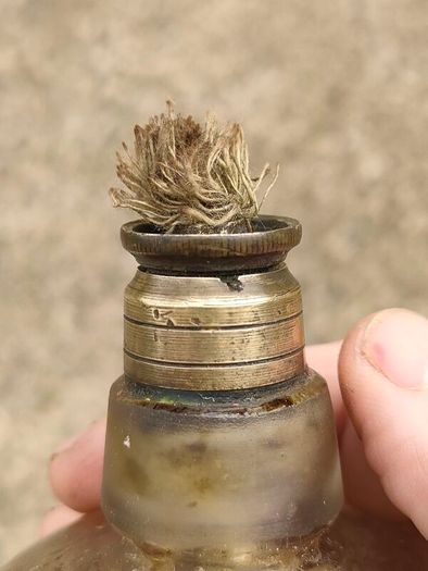 Early Victorian Alcohol Burner for Blood letting and cup