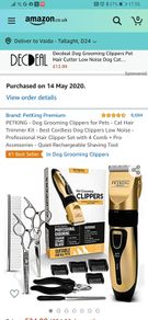 Pet hair cutter
