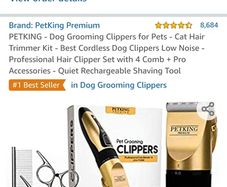 Pet hair cutter