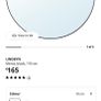 IKEA Lindbyn round mirror Image 2