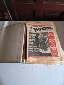 Boxing News Bound Volumes 1968 to 1972