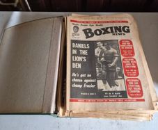 Boxing News Bound Volumes 1968 to 1972